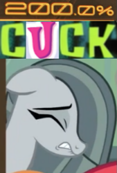 Size: 351x519 | Tagged: safe, edit, edited screencap, imported from derpibooru, screencap, marble pie, earth pony, pony, best gift ever, caption, cropped, cuckquean, dank memes, expand dong, exploitable meme, female, heartbroken marble, image macro, marblebuse, meme, op is a duck, op is trying to start shit, sad, shitposting, solo, text