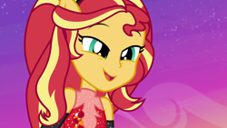 Size: 1920x1080 | Tagged: safe, imported from derpibooru, screencap, sunset shimmer, equestria girls, equestria girls series, forgotten friendship, female, ponied up, solo, super ponied up