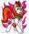 Size: 1280x1480 | Tagged: safe, artist:elbenjaftw, imported from derpibooru, autumn blaze, kirin, sounds of silence, autumn, butt, female, plot, solo
