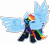 Size: 3779x3332 | Tagged: dead source, safe, artist:pointdelta, imported from derpibooru, rainbow dash, pegasus, pony, clothes, costume, female, nightmare night, shadowbolt dash, shadowbolts costume, simple background, smiling, solo, spread wings, transparent background, wings