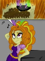 Size: 1936x2592 | Tagged: safe, artist:arandomperson44, imported from derpibooru, adagio dazzle, aria blaze, sonata dusk, equestria girls, hair, inside hair, lice, micro, request, requested art, scalp