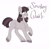Size: 1562x1536 | Tagged: safe, artist:pastel-charms, imported from derpibooru, oc, oc only, oc:smokey quartz, earth pony, pony, female, filly, offspring, parent:bulk biceps, parent:limestone pie, parents:limebulk, simple background, solo, white background