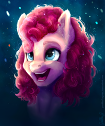 Size: 3245x3890 | Tagged: safe, artist:gaelledragons, imported from derpibooru, pinkie pie, earth pony, pony, bust, cute, diapinkes, female, happy, mare, ponk, smiling, solo