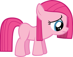 Size: 3000x2335 | Tagged: safe, artist:strawbellycake, imported from derpibooru, pinkie pie, pony, the cutie mark chronicles, female, filly, filly pinkie pie, sad, simple background, solo, transparent background, vector, younger