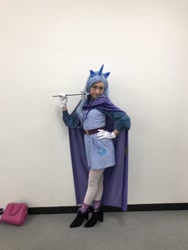 Size: 900x1200 | Tagged: safe, artist:bunnyoxo, imported from derpibooru, trixie, human, clothes, cosplay, costume, irl, irl human, japan ponycon, photo, pony festa