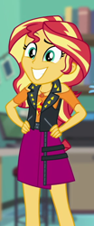 Size: 284x681 | Tagged: safe, imported from derpibooru, screencap, sunset shimmer, equestria girls, equestria girls series, forgotten friendship, cropped, cute, geode of empathy, magical geodes, shimmerbetes, smiling