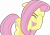 Size: 5009x3530 | Tagged: safe, artist:ironm17, imported from derpibooru, fluttershy, pegasus, pony, sounds of silence, eyes closed, facehoof, female, simple background, solo, transparent background, vector