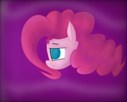 Size: 2500x2000 | Tagged: safe, artist:packy paca, imported from derpibooru, pinkie pie, pony, abstract background, disembodied head, female, floating head, head, solo