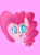 Size: 1900x2600 | Tagged: safe, artist:packy paca, imported from derpibooru, pinkie pie, pony, disembodied head, female, head, looking at you, no pupils, pink background, simple background, smiling, solo