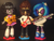 Size: 2374x1821 | Tagged: safe, artist:grapefruitface1, imported from derpibooru, dj pon-3, octavia melody, vinyl scratch, equestria girls, rainbow rocks, accessories, accessory, action figure, arts and crafts, bowtie, custom, customized toy, doll, equestria girls minis, guitar, irl, jeff lynne, keytar, musical instrument, photo, shoes, sneakers, sunglasses, toy, trio