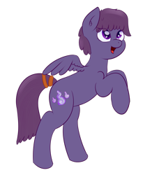 Size: 1201x1318 | Tagged: safe, artist:eyeburn, imported from derpibooru, oc, oc only, oc:vee ness, pegasus, pony, bipedal, simple background, solo, transparent background