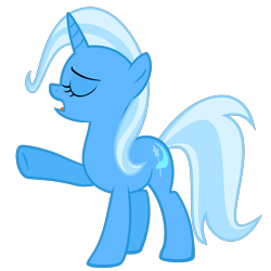 Size: 2440x2440 | Tagged: safe, artist:the smiling pony, imported from derpibooru, trixie, pony, unicorn, female, mare, simple background, solo, transparent background, vector