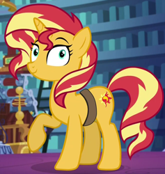 Size: 660x697 | Tagged: safe, imported from derpibooru, screencap, sunset shimmer, equestria girls, mirror magic, spoiler:eqg specials, cropped, female, library, solo, twilight's castle