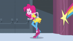 Size: 800x449 | Tagged: safe, imported from derpibooru, screencap, pinkie pie, dance magic, equestria girls, spoiler:eqg specials, animated, everyday i'm shufflin', female, gif, loop, shuffle, solo