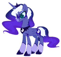 Size: 517x477 | Tagged: safe, artist:m-00nlight, imported from derpibooru, princess luna, alicorn, pony, alternate design, female, mare, peytral, simple background, solo, transparent background