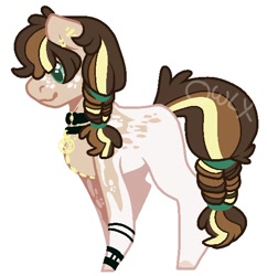 Size: 538x555 | Tagged: safe, artist:owl-clockwork, artist:vintage-owll, imported from derpibooru, oc, oc only, earth pony, pony, female, mare, simple background, solo, white background