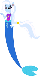 Size: 390x733 | Tagged: safe, artist:selenaede, artist:user15432, imported from derpibooru, trixie, human, mermaid, equestria girls, base used, bracelet, clothes, cutie mark on human, fins, hasbro, hasbro studios, jewelry, mermaid tail, mermaidized, necklace, pearl necklace, ponied up, pony ears, solo, species swap, tail