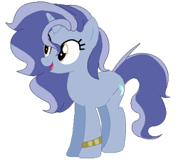 Size: 424x392 | Tagged: safe, artist:blue-versper, artist:jxst-blue, imported from derpibooru, oc, oc only, oc:sunny star, pony, unicorn, female, mare, offspring, parent:hoo'far, parent:trixie, parents:trixfar, solo