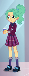 Size: 420x1080 | Tagged: safe, imported from derpibooru, screencap, garden grove, a fine line, equestria girls, equestria girls series, clothes, cropped, crystal prep academy uniform, female, school uniform, solo