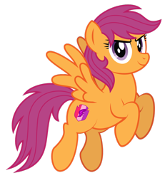Size: 1024x1107 | Tagged: safe, artist:aleximusprime, imported from derpibooru, scootaloo, pegasus, pony, cutie mark, female, mare, older, older scootaloo, simple background, smiling, solo, the cmc's cutie marks, transparent background