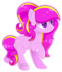 Size: 2900x3400 | Tagged: safe, artist:crystvlx, imported from derpibooru, oc, oc only, oc:diamond flare, pegasus, pony, female, mare, simple background, solo, transparent background