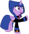 Size: 6437x7547 | Tagged: safe, alternate version, artist:ejlightning007arts, imported from derpibooru, twilight sparkle, alicorn, pony, absurd resolution, clothes, cosplay, costume, female, halloween, halloween costume, holiday, raven (dc comics), raven (teen titans), simple background, solo, teen titans, transparent background, twilight sparkle (alicorn), twiraven, voice actor joke