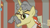 Size: 1350x758 | Tagged: safe, imported from derpibooru, screencap, flim, pony, best gift ever, discovery family logo, disguise, glasses, grey hair, male, solo, wig