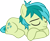 Size: 3643x3000 | Tagged: safe, artist:cloudy glow, artist:cloudyglow, imported from derpibooru, sandbar, earth pony, pony, what lies beneath, .ai available, cute, cutie mark, male, prone, sandabetes, simple background, sleeping, smiling, solo, teenager, transparent background, vector