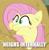 Size: 467x478 | Tagged: safe, edit, edited screencap, imported from derpibooru, screencap, fluttershy, pony, the hooffields and mccolts, cropped, female, flutterhay, hay, herbivore, horses doing horse things, image macro, meme, neigh, silly, silly pony, solo, text, x internally