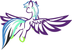 Size: 4290x3000 | Tagged: safe, artist:up1ter, imported from derpibooru, oc, oc only, oc:zolifer, pegasus, pony, flying, lineart, simple background, solo, transparent background