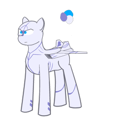 Size: 1264x1344 | Tagged: safe, artist:not-immortal, imported from derpibooru, oc, oc only, original species, plane pony, pony, blaze (coat marking), coat markings, f-22 raptor, facial markings, frown, lidded eyes, lockheed corporation, male, plane, reference, serious, serious face, simple background, solo, stallion, transparent background