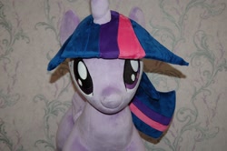 Size: 2400x1596 | Tagged: safe, artist:lanacraft, imported from derpibooru, twilight sparkle, alicorn, bust, irl, photo, plushie, twilight sparkle (alicorn)