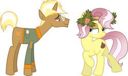 Size: 1703x1024 | Tagged: safe, artist:cloudy glow, artist:cloudyglow, artist:digimonlover101, artist:shootingstarsentry, edit, imported from derpibooru, trenderhoof, vignette valencia, earth pony, pony, unicorn, equestria girls, equestria girls series, rollercoaster of friendship, simple ways, absurd resolution, beauty mark, clothes, equestria girls ponified, female, flirting, glasses, holly, lidded eyes, male, ponified, raised hoof, shipping, simple background, smiling, stallion, straight, transparent background, trenette, vector