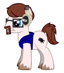 Size: 1331x1517 | Tagged: safe, artist:es[deprecated], imported from derpibooru, earth pony, pony, pony creator, clothes, male, ponified, solo, stallion, steven bonnell