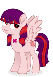 Size: 6581x9602 | Tagged: safe, artist:cirillaq, imported from derpibooru, oc, oc only, oc:cherry tart, pegasus, pony, absurd resolution, female, mare, movie accurate, simple background, solo, transparent background, vector