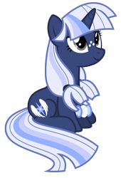 Size: 4615x6788 | Tagged: safe, artist:estories, imported from derpibooru, oc, oc only, oc:silverlay, original species, pony, unicorn, absurd resolution, adorable face, cute, cutie mark, diabetes, female, freckles, hooves, horn, mare, ocbetes, silvabetes, simple background, sitting, smiling, solo, transparent background, umbra pony, vector