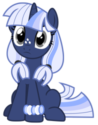 Size: 4794x6110 | Tagged: safe, artist:estories, imported from derpibooru, oc, oc only, oc:silverlay, original species, pony, unicorn, absurd resolution, female, freckles, mare, simple background, smiling, solo, transparent background, umbra pony, vector