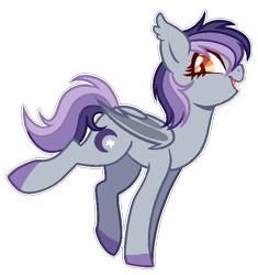 Size: 631x670 | Tagged: safe, artist:poppyglowest, imported from derpibooru, oc, oc only, bat pony, pony, base used, female, mare, simple background, solo, transparent background