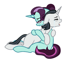 Size: 889x749 | Tagged: safe, artist:neighsay, imported from derpibooru, chancellor neighsay, principal abacus cinch, pony, unicorn, comforting, crying, female, male, mare, neighcinch, shipping, stallion, straight