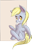 Size: 1364x2143 | Tagged: safe, artist:brok-enwings, imported from derpibooru, derpy hooves, pegasus, pony, cute, derpabetes, female, letter, mail, simple background, sitting, solo