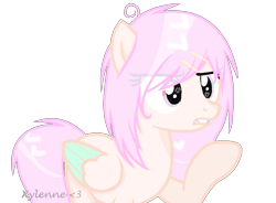 Size: 956x702 | Tagged: safe, artist:xylenneisnotamazing, imported from derpibooru, oc, oc only, oc:sweet draws, pegasus, pony, female, mare, simple background, solo, transparent background, two toned wings