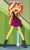 Size: 600x990 | Tagged: safe, edit, edited screencap, imported from derpibooru, screencap, sunset shimmer, equestria girls, equestria girls series, forgotten friendship, boots, clothes, eyes closed, female, geode of empathy, jacket, legs, magical geodes, memeful.com, money, mouthpiece, shoes, solo