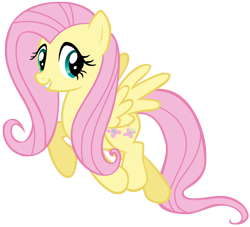 Size: 5007x4543 | Tagged: safe, artist:andoanimalia, imported from derpibooru, fluttershy, pegasus, pony, may the best pet win, absurd resolution, cute, female, simple background, smiling, solo, transparent background, trotting, vector