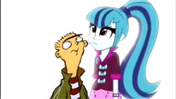 Size: 1024x576 | Tagged: safe, imported from derpibooru, sonata dusk, equestria girls, crossover, ed, ed (ed edd n eddy), ed edd n eddy, female, male, ms paint, needs more jpeg