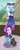 Size: 1187x2952 | Tagged: safe, edit, edited screencap, imported from derpibooru, screencap, starlight glimmer, trixie, equestria girls, equestria girls series, forgotten friendship, mirror magic, spoiler:eqg specials, blushing, clothes, eyes closed, female, lesbian, shipping, shipping domino, startrix, swimsuit