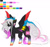 Size: 925x875 | Tagged: safe, artist:ohflaming-rainbow, imported from derpibooru, oc, oc only, oc:flaming rainbow, alicorn, pony, chibi, colored wings, female, mare, multicolored wings, rainbow power, reference sheet, solo