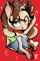 Size: 750x1153 | Tagged: safe, artist:tohupo, imported from derpibooru, applejack, anthro, earth pony, female, mare, solo