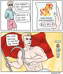 Size: 873x1024 | Tagged: safe, imported from derpibooru, sunset shimmer, pony, unicorn, communism, communism in the comments, exploitable meme, meme, obligatory pony, op is trying to be funny, shitposting, waifu