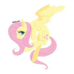 Size: 1024x1024 | Tagged: safe, artist:scape-goats, imported from derpibooru, part of a set, fluttershy, pegasus, pony, cutie mark, female, mare, simple background, smiling, solo, transparent background
