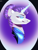 Size: 1200x1600 | Tagged: safe, artist:ghostlyclouds, imported from derpibooru, rarity, pony, alternate timeline, bust, female, glowing horn, night maid rarity, nightmare takeover timeline, portrait, slit eyes, slit pupils, solo